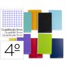CUADERNO ESPIRAL CUARTO WITTY TAPA DURA CUADROS 3MM LIDERPAPEL