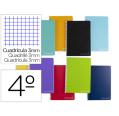 CUADERNO ESPIRAL CUARTO WITTY TAPA DURA CUADROS 3MM LIDERPAPEL