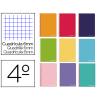 CUADERNO ESPIRAL CUARTO WITTY TAPA DURA CUADROS 6MM LIDERPAPEL