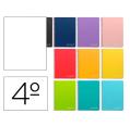 CUADERNO ESPIRAL CUARTO WITTY TAPA DURA LISO LIDERPAPEL