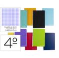 CUADERNO ESPIRAL CUARTO WITTY TAPA DURA MILIMITRADO 2MM LIDERPAPEL