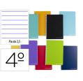 CUADERNO ESPIRAL CUARTO WITTY TAPA DURA PAUTA ESTRECHA 2,5MM LIDERPAPEL