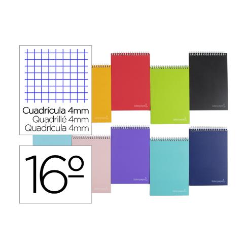 CUADERNO ESPIRAL DE BOLSILLO DIECISEIAVO APAISADO WITTY TAPA DURA LIDERPAPEL