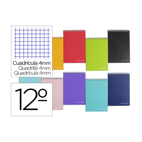 CUADERNO ESPIRAL DE BOLSILLO DOCEAVO APAISADO WITTY TAPA DURA LIDERPAPEL