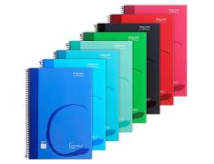 Cuaderno MP Espiral Forrado de 80 Hojas 90g