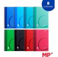Cuaderno MP Espiral Forrado de 80 Hojas 90g