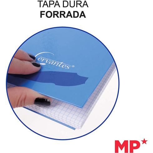 Cuaderno MP Espiral Forrado de 80 Hojas 90g
