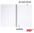 Cuaderno MP Espiral Forrado de 80 Hojas 90g