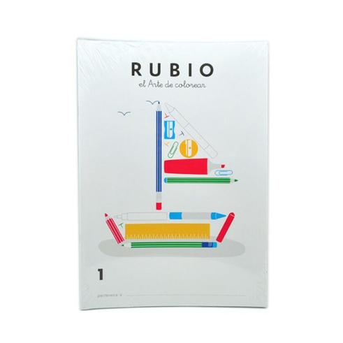 Cuaderno Rubio "El Arte de Colorear 1"