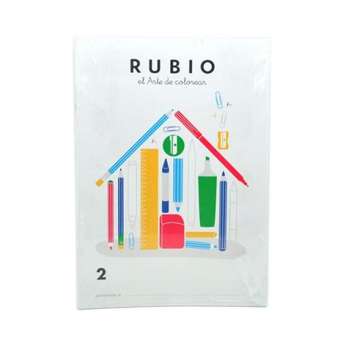 Cuaderno Rubio "El Arte de Colorear 2"