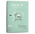 Cuaderno Rubio Escritura 10