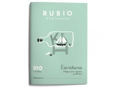 Cuaderno Rubio Escritura 10