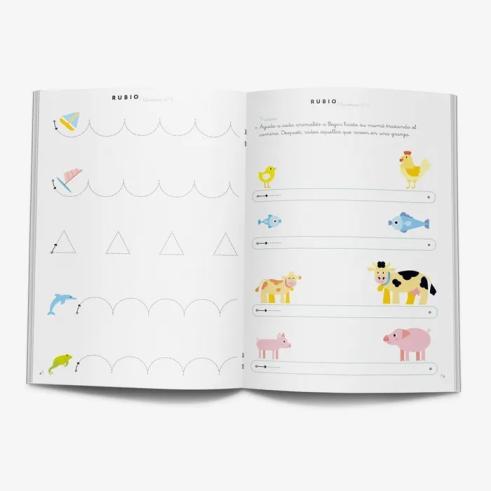 Cuaderno Rubio Preescritura 0