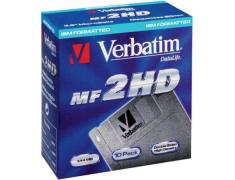 DISQUETES 3.5 VERBATIM MF2-HD DATALIFE - PACK 10