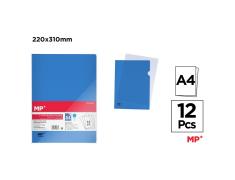 Dossier Uñero Color Azul A4 12 Unidades