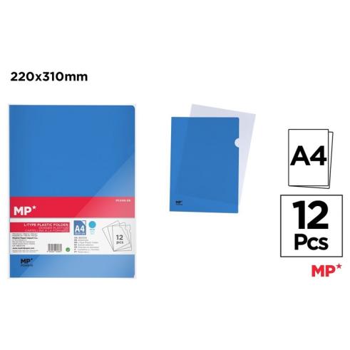 Dossier Uñero Color Azul A4 12 Unidades