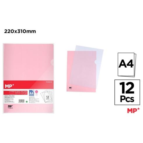 Dossier Uñero Color Rosa A4 12 Unidades
