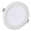 DOWN LIGHT LED E6 / 5W LUZ BLANCA 6000K (68-80mm) MARCO BLANCO