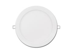 DOWN LIGHT LED E6 SLIM / 18W LUZ BLANCA 6000K (200-210mm) MARCO BLANCO