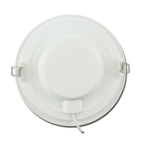 DOWN LIGHT LED E6 SLIM / 18W LUZ BLANCA 6000K (200-210mm) MARCO BLANCO