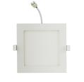 DOWN LIGHT LED E6 SLIM / 18W LUZ NATURAL 4000K (200-210mm) MARCO CUADRADO BLANCO