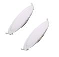 DOWN LIGHT LED E6 SLIM / 20W LUZ NATURAL 4000K (220-230mm) MARCO BLANCO