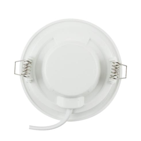 DOWN LIGHT LED E6 SLIM / 6W LUZ BLANCA 6000K (100-110mm) MARCO BLANCO
