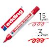 EDDING ROTULADOR PERMANENTE 3000 ROJO