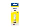 Epson 104 Amarillo Botella de Tinta Original