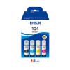Epson 104 Multipack de Botellas de Tinta Originales