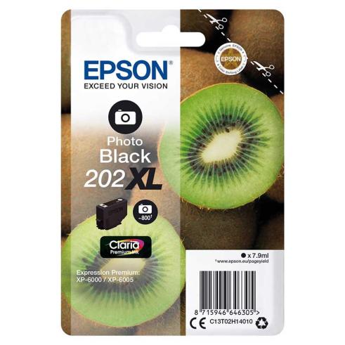 Epson 202XL Negro Photo Original
