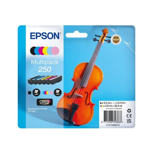 Epson 250 Pack de 6 Cartuchos Originales