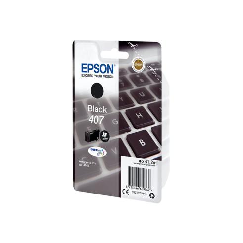 Epson 407 Negro Original