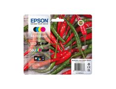 Epson 503XL/503 Pack de 4 Originales