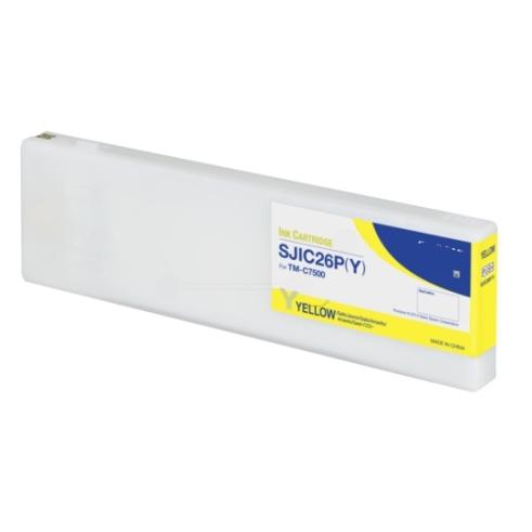 Epson SJIC26P Amarillo Tinta Pigmentada Compatible