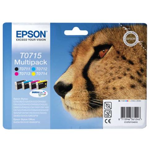Epson T0715 Pack de 4 Originales