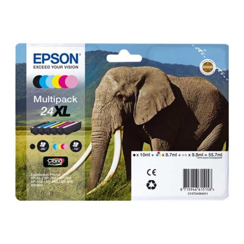 Epson T2438 (24XL) Pack de 6 Originales