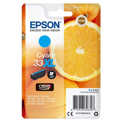 Epson T3362 / 33XL Cyan Original
