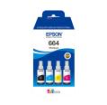 Epson T664 Pack de 4 Botellas Originales