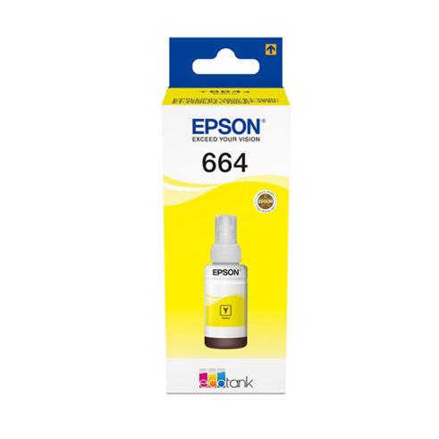 Epson T6644 Amarillo Botella de Tinta Original