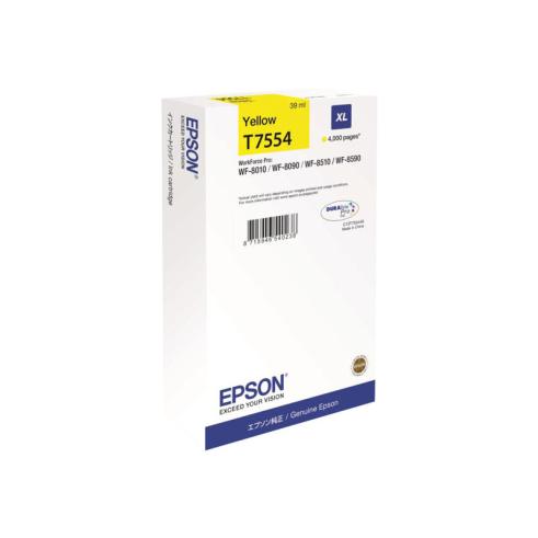 Epson T7554 Amarillo Original