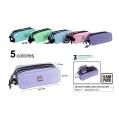 ESTUCHE PLUMIER TRIPLE CREMALLERA LISO