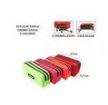 ESTUCHE TRIPLE CREMALLERA
