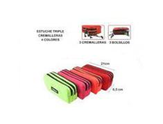 ESTUCHE TRIPLE CREMALLERA