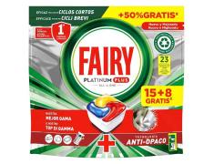 FAIRY Platinum Plus All in One - 15 + 8 Gratis*