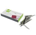 FASTENER Q-CONNECT METÁLICO PLATEADO CAJA DE 50
