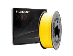 Filamento 3D - PETG - Color: Amarillo - 1.75 mm / 1 kg