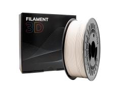 Filamento 3D - PETG - Color: Blanco - 1.75 mm / 1 kg