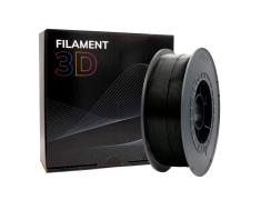 Filamento 3D - PLA - Color: Negro - 2.85 mm / 2.5 kg