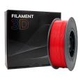 Filamento 3D - PLA - Color: Rojo - 1.75 mm / 1 kg